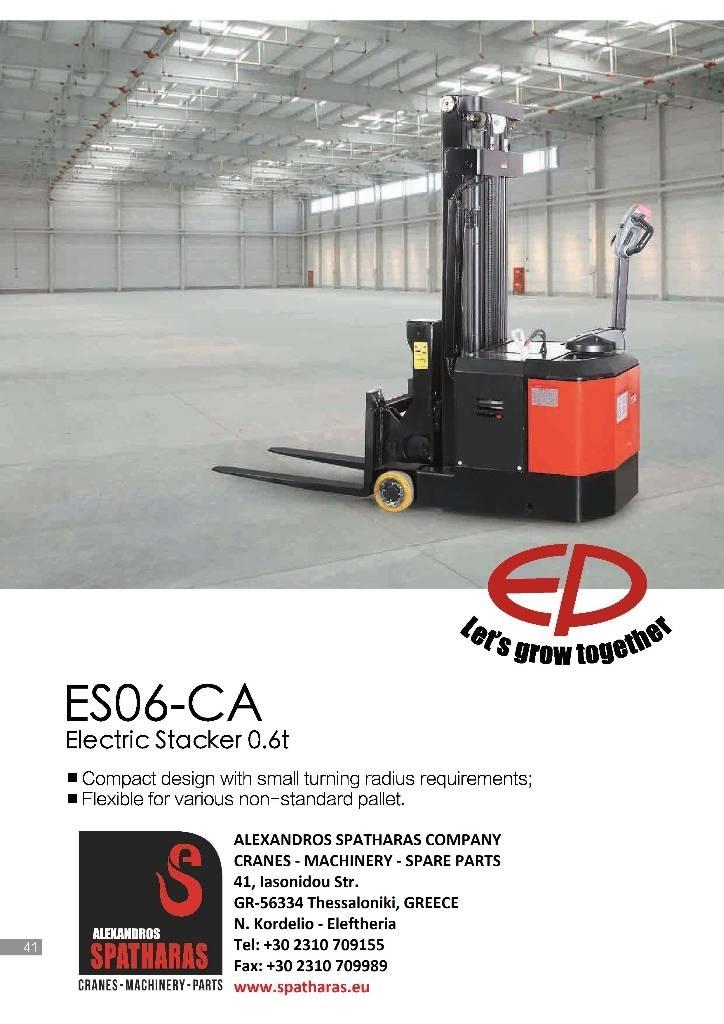 EP ES06-CA Yaya kumandali istif makinasi