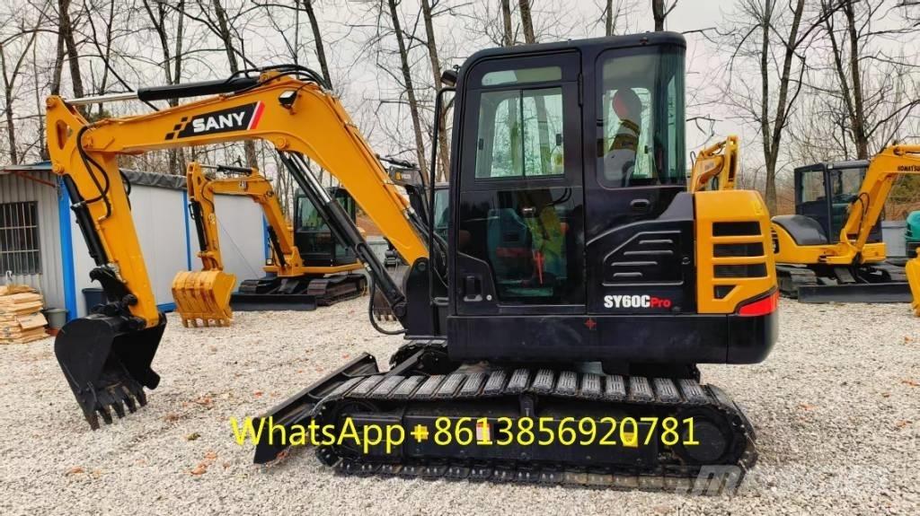 Sany SY 60 C Mini ekskavatörler, 7 tona dek