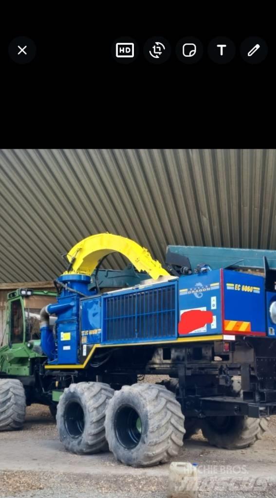 Dutch Dragon EC6060 Ağaç öğütücüler
