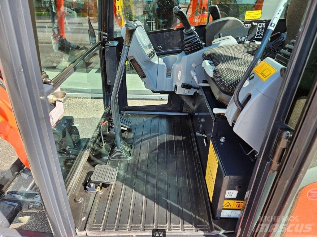 Kubota KX 019-4 Mini ekskavatörler, 7 tona dek