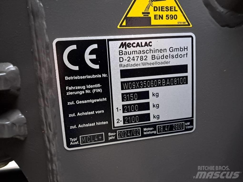 Mecalac MCL 4+ Tekerlekli yükleyiciler