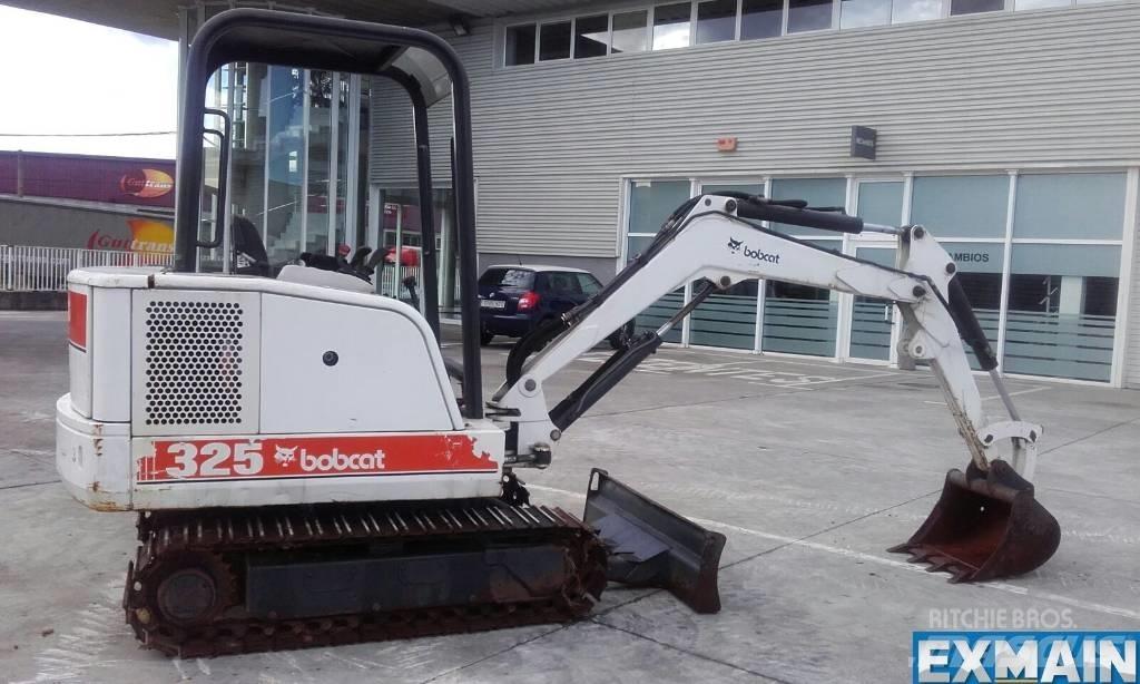 Bobcat X 325 Mini ekskavatörler, 7 tona dek