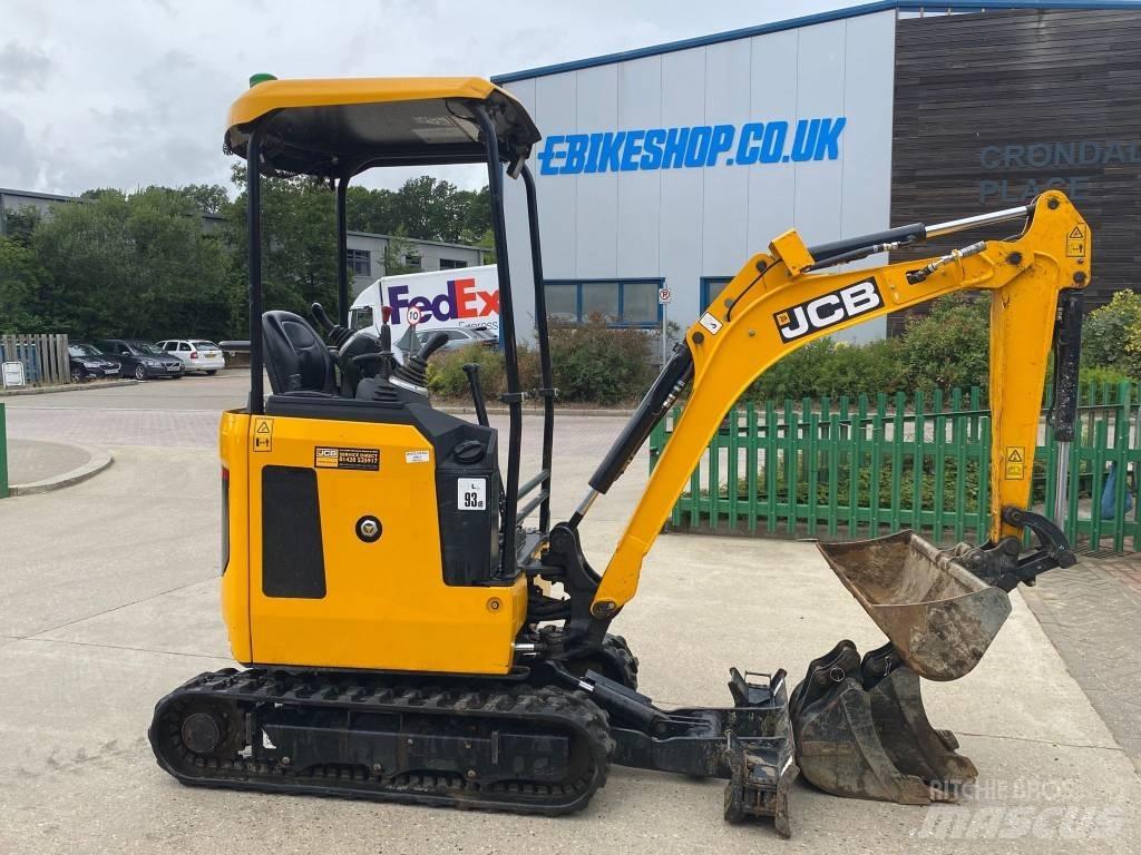 JCB 18 Z Mini ekskavatörler, 7 tona dek