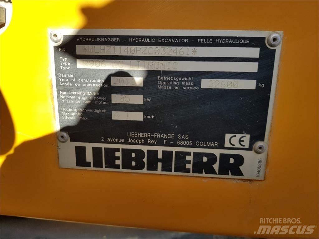 Liebherr R906 LC Paletli ekskavatörler
