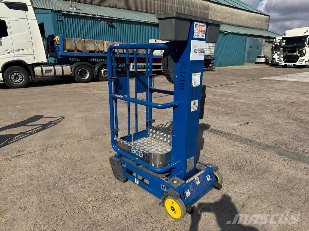 JLG Peco Lift İtmeli personel platformları
