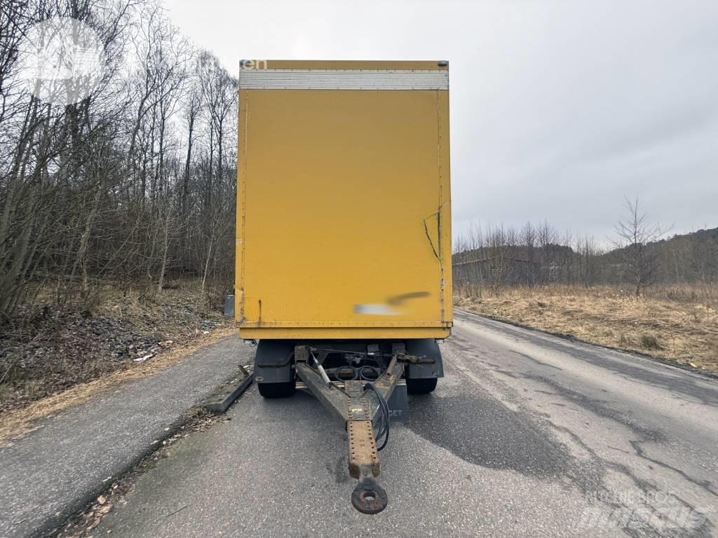 Kaupe 4 UT PE 126 Kapali kasa treylerler