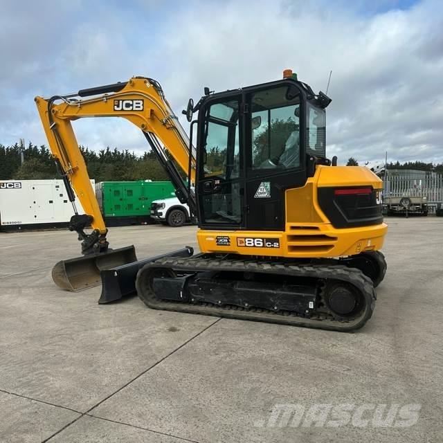 JCB 86C-2 Mini ekskavatörler, 7 tona dek