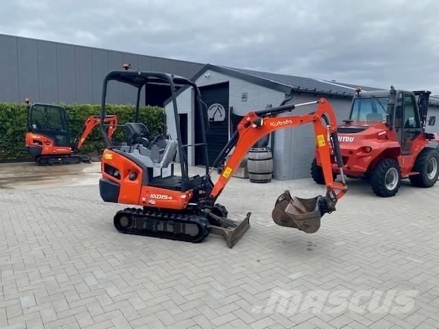 Kubota KX 015-4 Mini ekskavatörler, 7 tona dek
