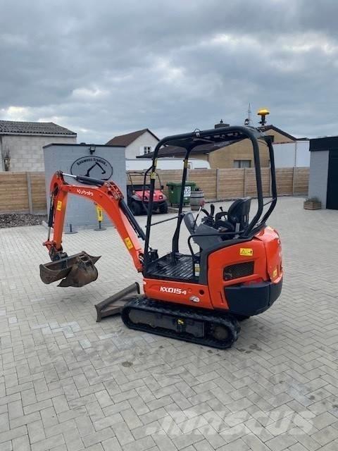 Kubota KX 015-4 Mini ekskavatörler, 7 tona dek