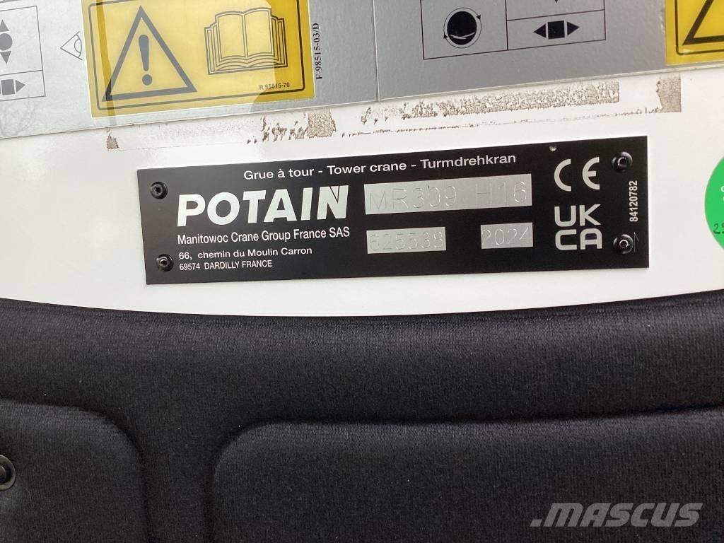 Potain MR309-H16 Kule vinçler