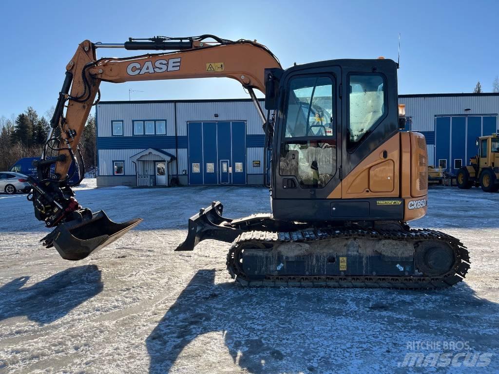 CASE CX 85 D SR Midi ekskavatörler 7 - 12 t