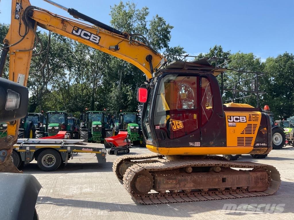 JCB JS 145 LC Paletli ekskavatörler