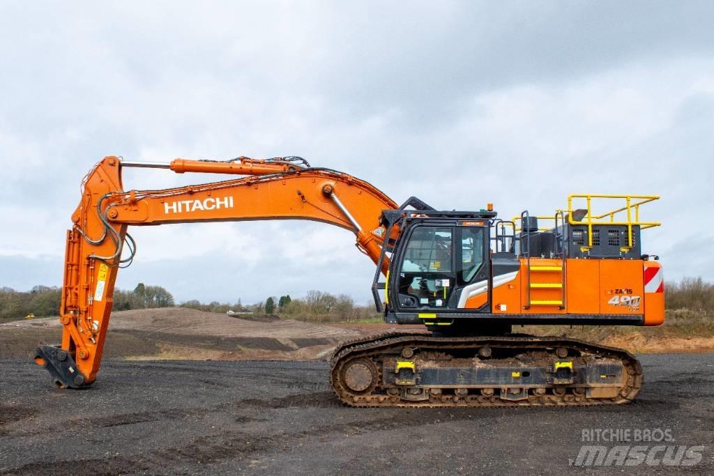Hitachi ZX490LCH-7 Paletli ekskavatörler