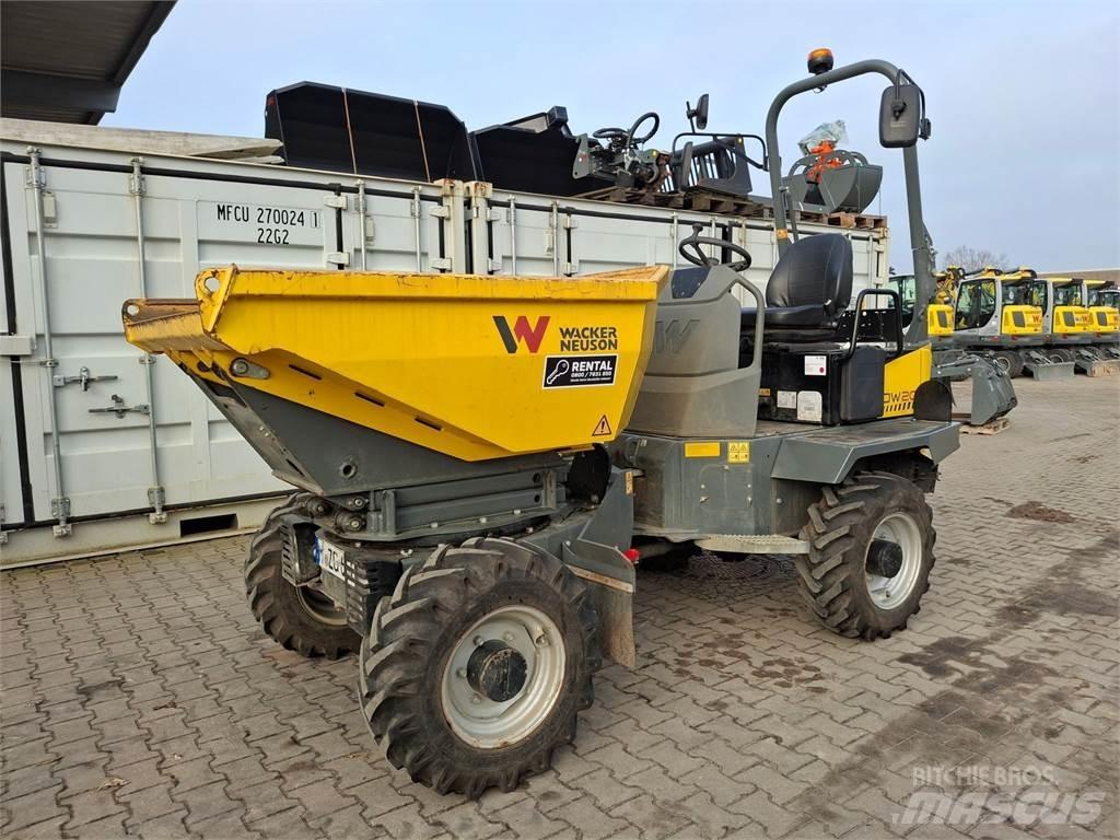 Wacker Neuson DW20 Belden kirma kamyonlar