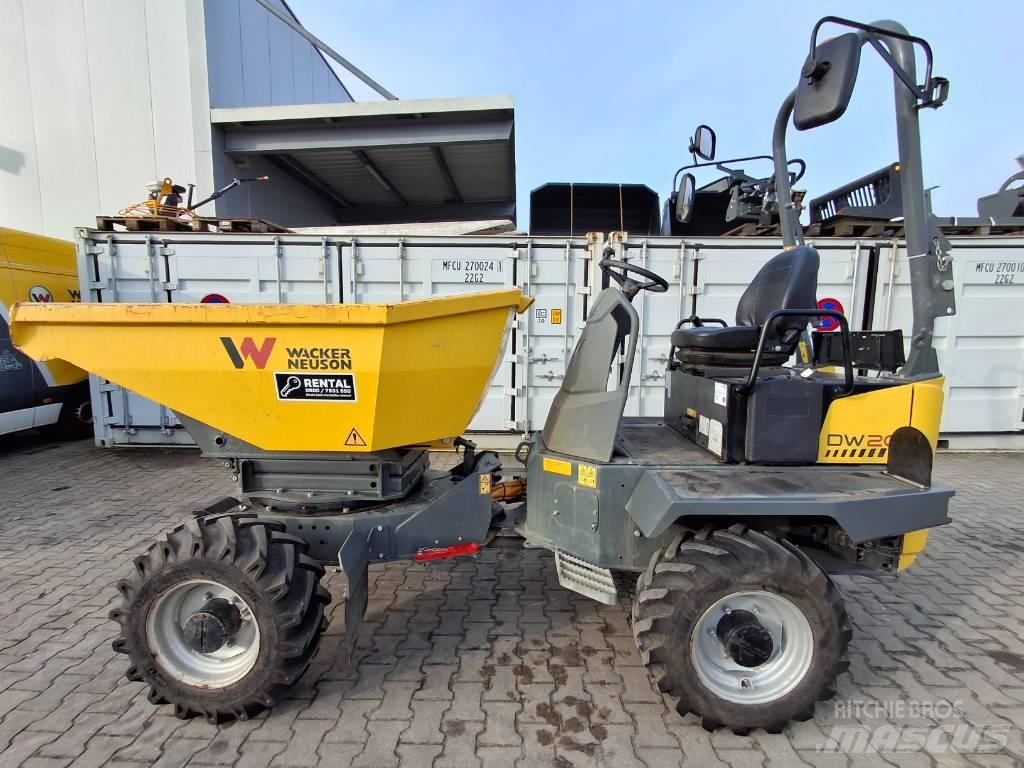 Wacker Neuson DW20 Belden kirma kamyonlar