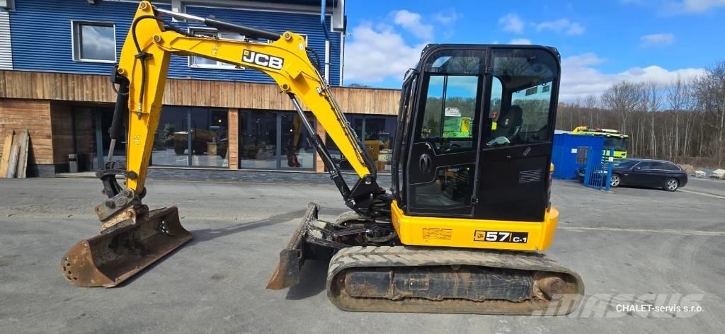 JCB 57 C-1 Mini ekskavatörler, 7 tona dek