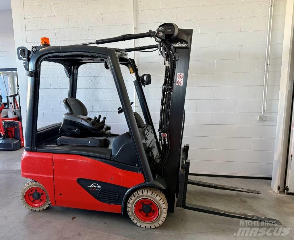 Linde E16P/386-02 Elektrikli forkliftler