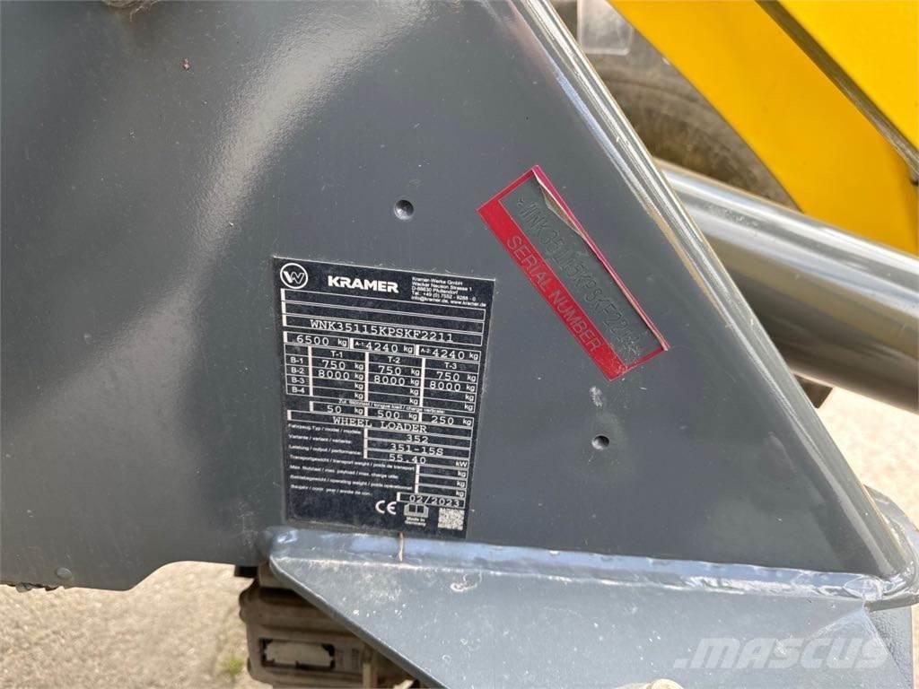 Kramer 8085 Tekerlekli yükleyiciler
