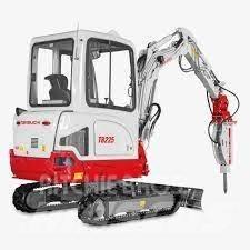 Takeuchi TB225 Mini ekskavatörler, 7 tona dek