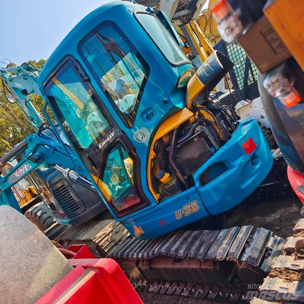 Kubota U-35 Mini ekskavatörler, 7 tona dek