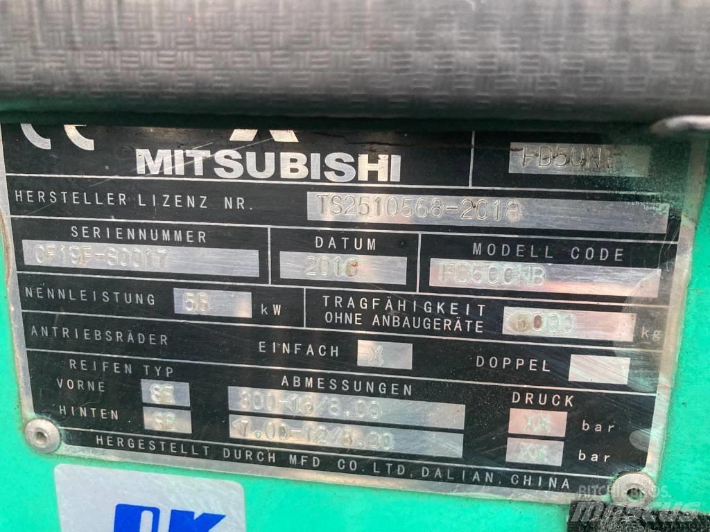 Mitsubishi FD50NT Dizel forkliftler