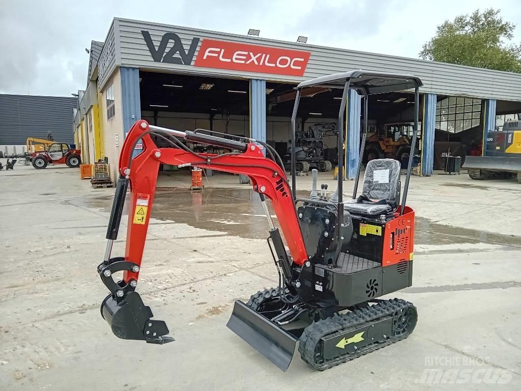 JPC HT 12 Mini ekskavatörler, 7 tona dek