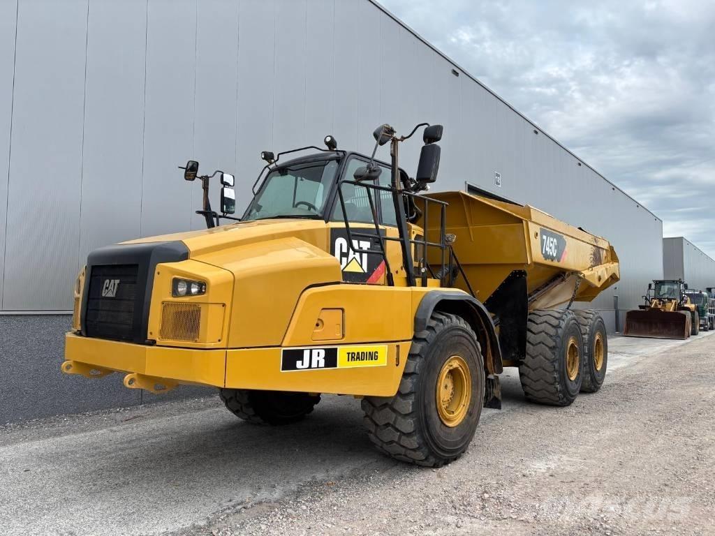 CAT 745 C Belden kirma kaya kamyonu