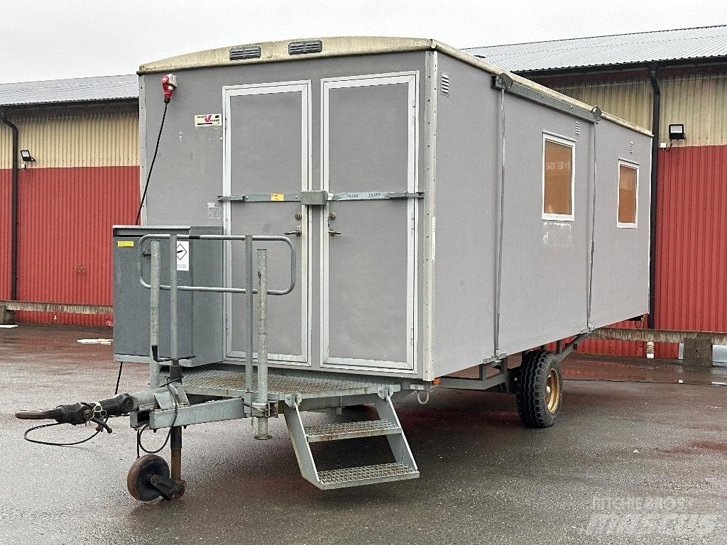  Arbetsvagnar PVT-6 Tesis Konaklama Yapıları