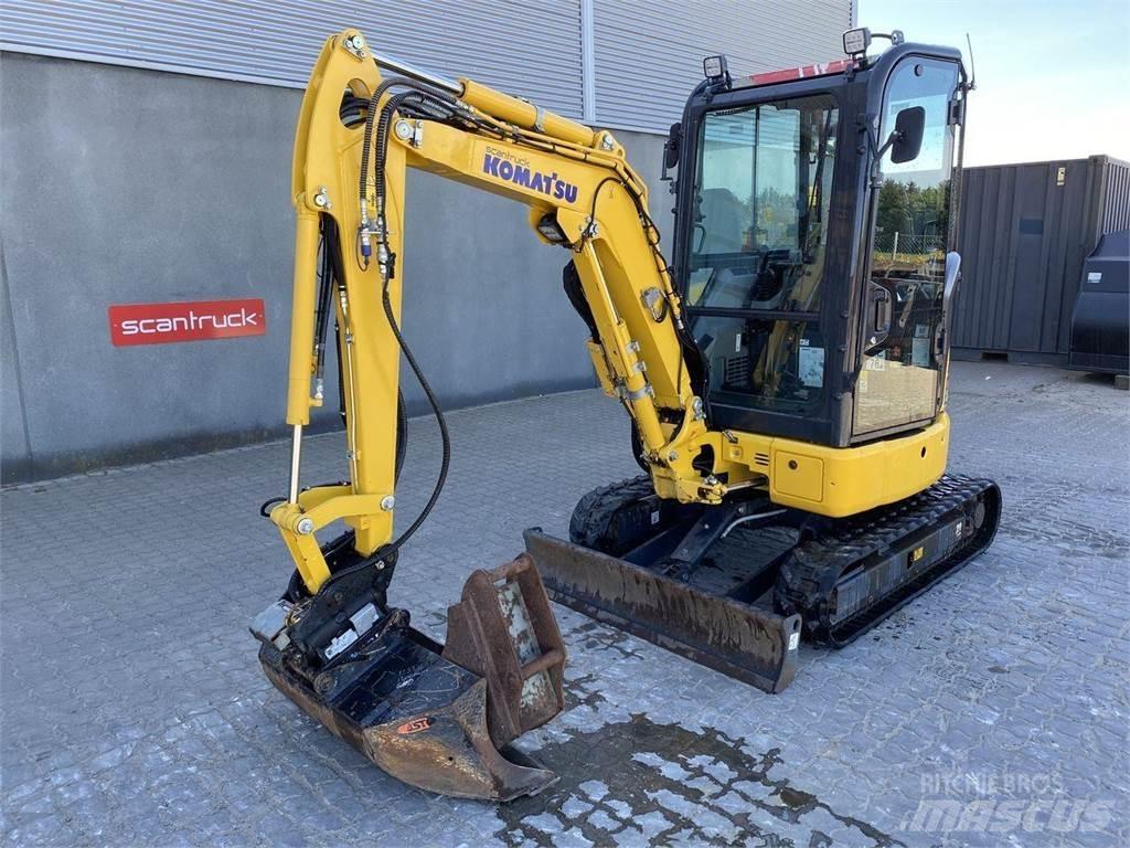 Komatsu PC24MR-5 Lastik tekerli ekskavatörler