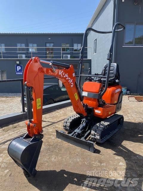 Kubota K 008-3 Mini ekskavatörler, 7 tona dek