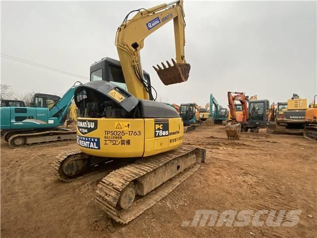 Komatsu PC 78 Paletli ekskavatörler