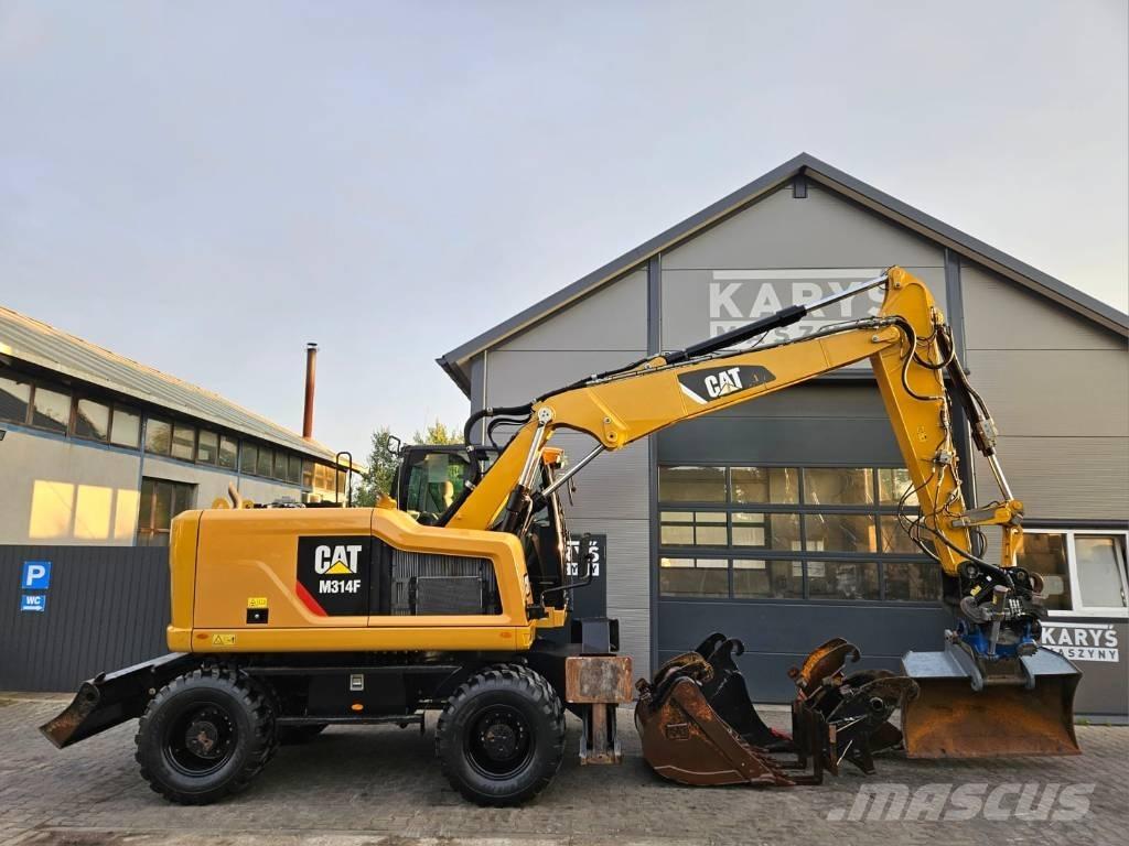 CAT M 314 Lastik tekerli ekskavatörler