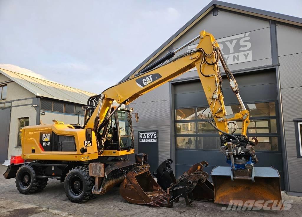 CAT M 314 Lastik tekerli ekskavatörler