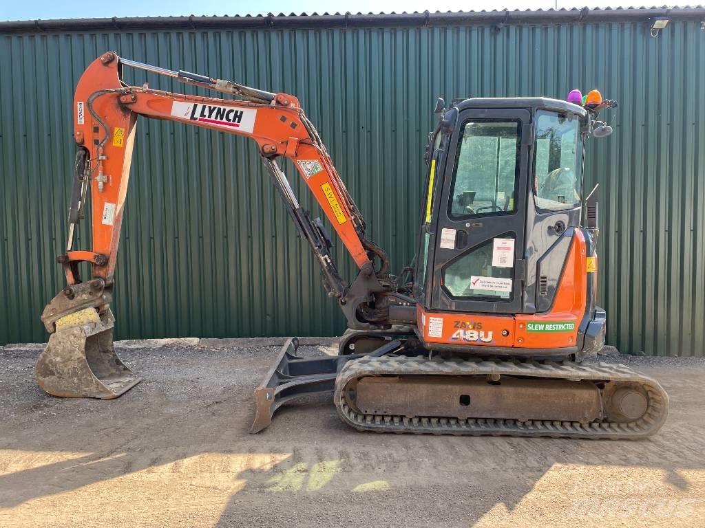Hitachi ZX 48 U-6 Mini ekskavatörler, 7 tona dek