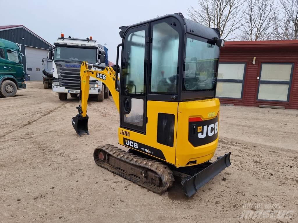 JCB 19 C-1 Mini ekskavatörler, 7 tona dek