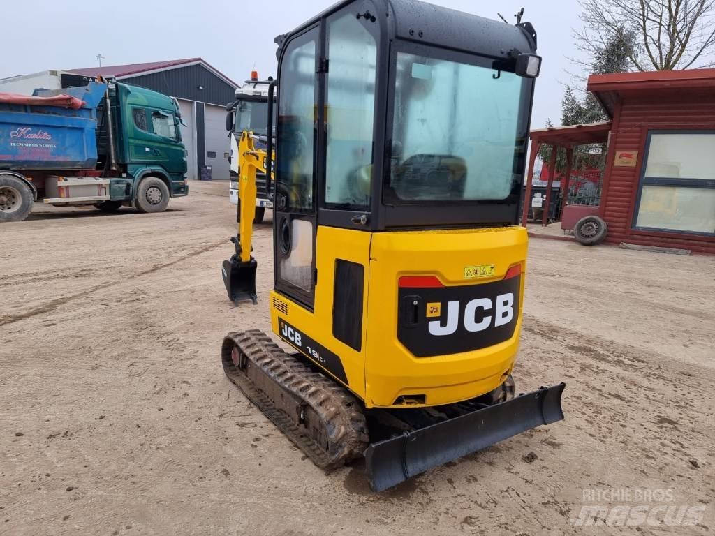 JCB 19 C-1 Mini ekskavatörler, 7 tona dek