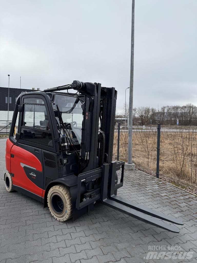 Linde E35HL/1252-01 Elektrikli forkliftler