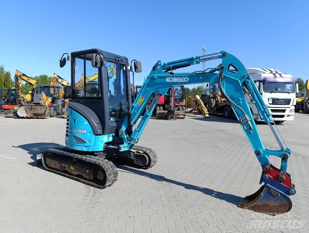 Kobelco SK 25 SR-6 Mini ekskavatörler, 7 tona dek