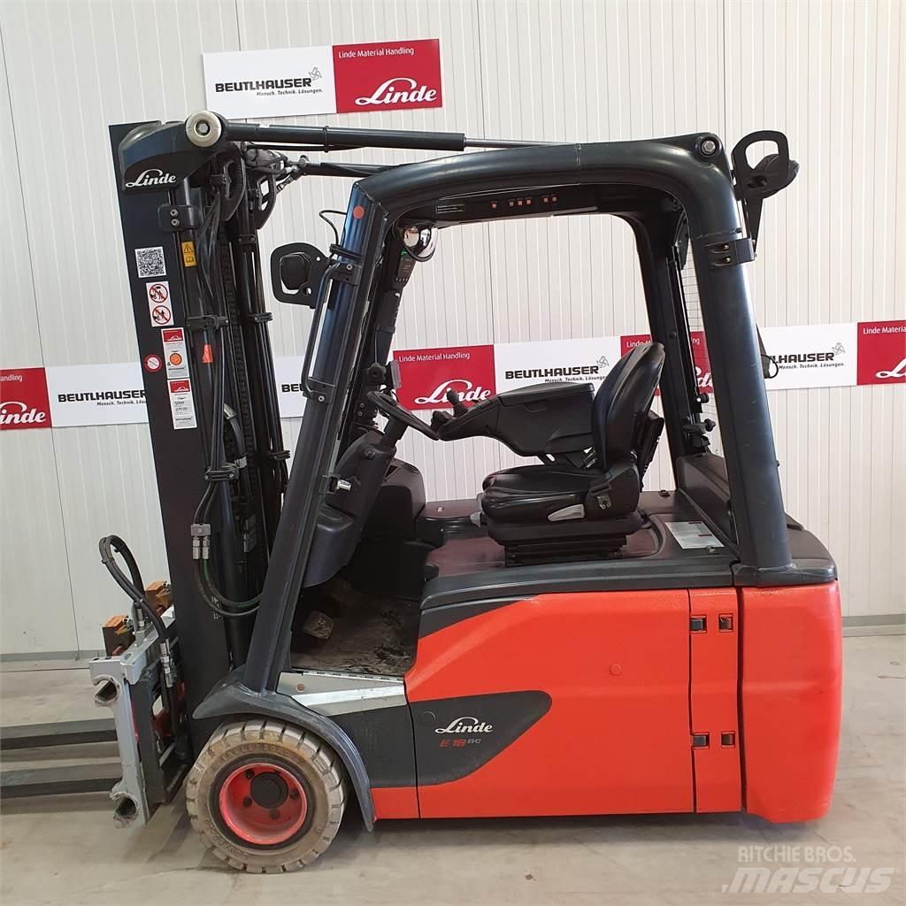 Linde E18L Elektrikli forkliftler