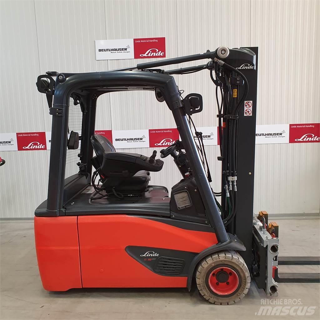Linde E18L Elektrikli forkliftler