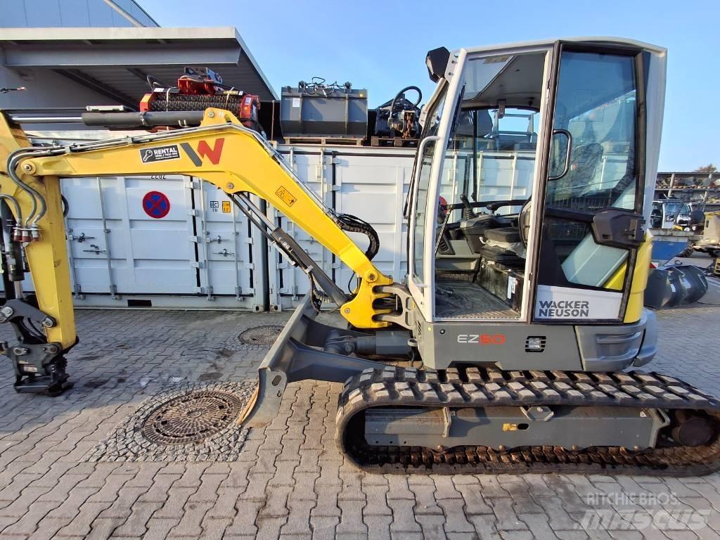 Wacker Neuson EZ50 Paletli ekskavatörler