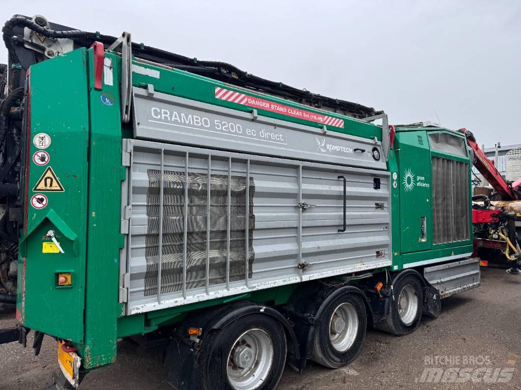 Komptech Crambo 5200 Atik ögütücüler