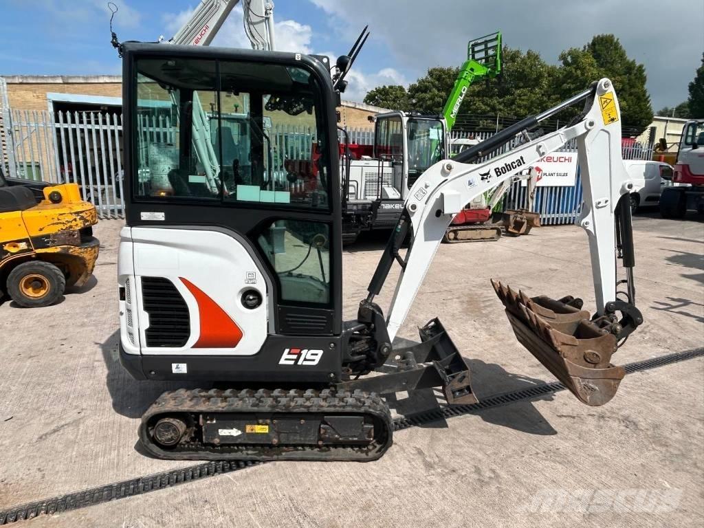 Bobcat E 19 Mini ekskavatörler, 7 tona dek