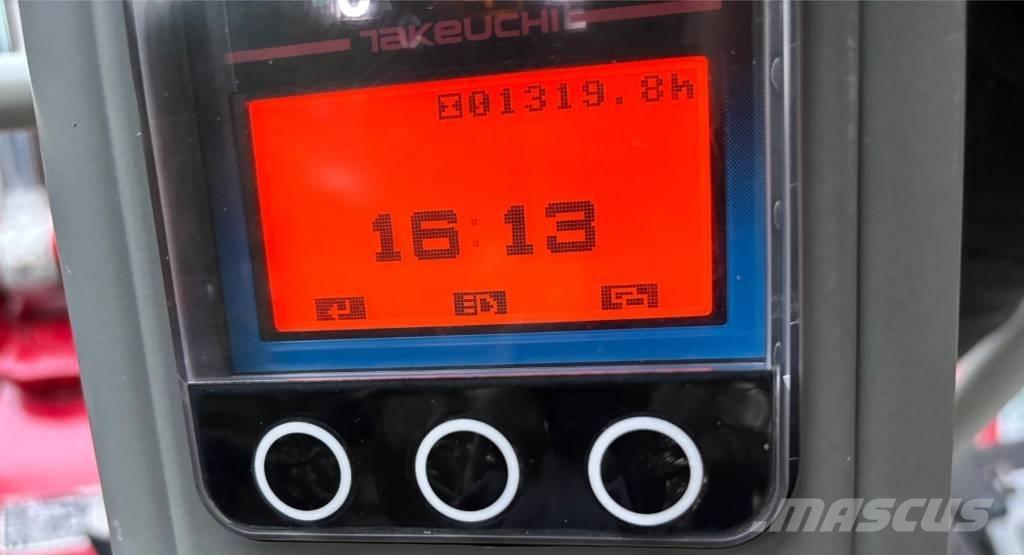 Takeuchi TB 216 Mini ekskavatörler, 7 tona dek