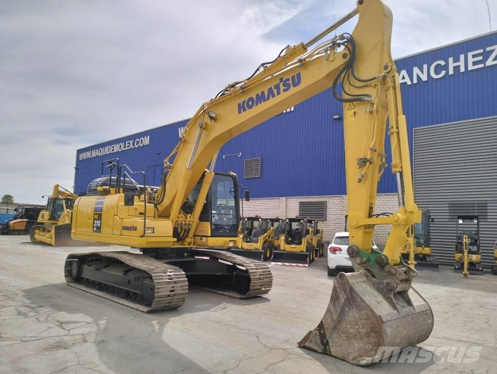 Komatsu PC 210 LC-11 Paletli ekskavatörler