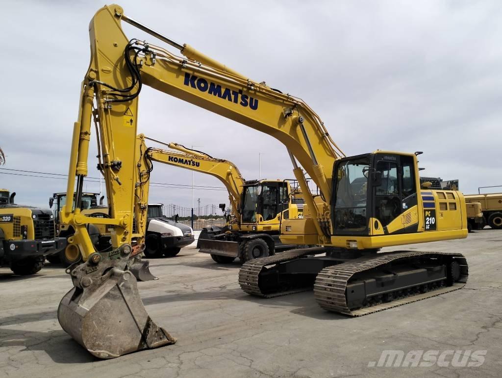 Komatsu PC 210 LC-11 Paletli ekskavatörler
