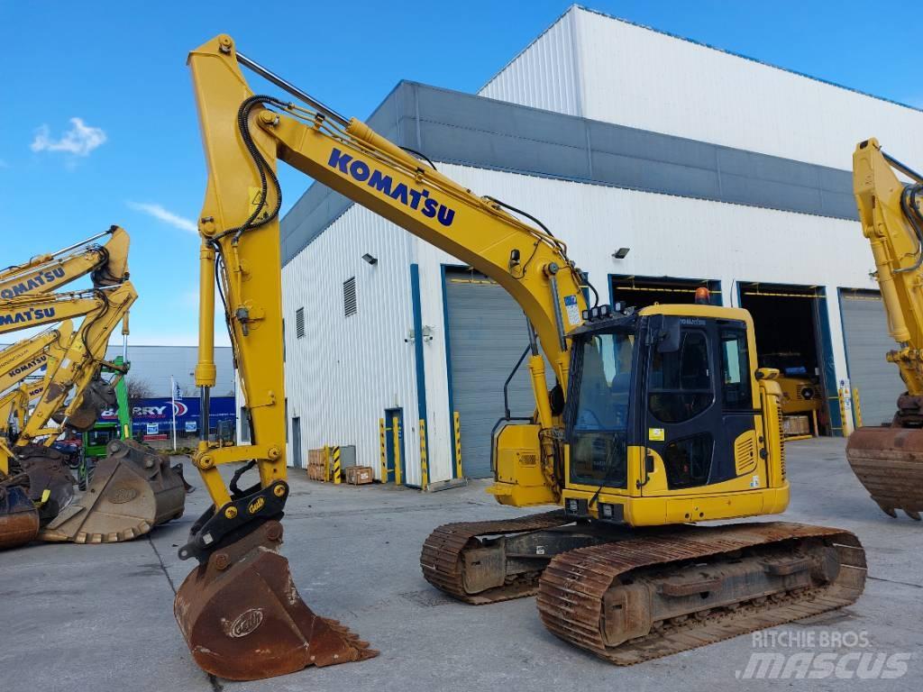 Komatsu PC138US-11 Paletli ekskavatörler