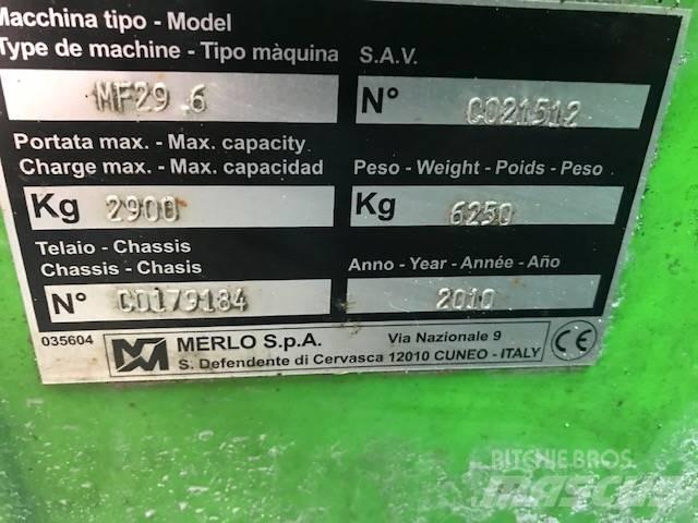 Merlo MF29.6 Tarimsal teleskopik yükleyiciler