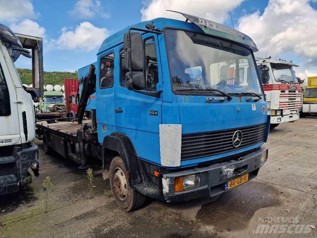 Mercedes-Benz 814 Flatbed kamyonlar