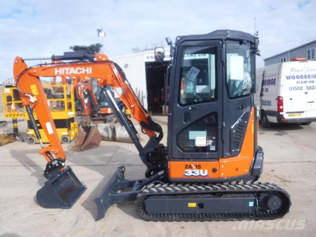 Hitachi ZX 33 U-6 Mini ekskavatörler, 7 tona dek